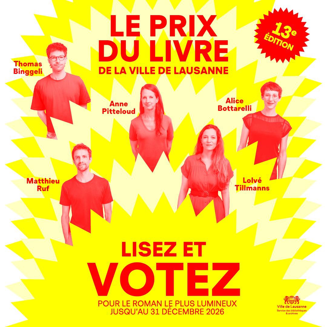 Les Rencontres du Prix du livre de la Ville de Lausanne